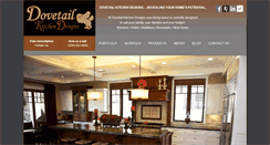 Desktop Screenshot of dovetailkitchendesigns.com